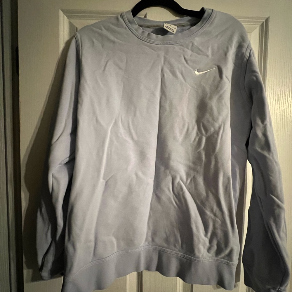 Nike powder blue crew neck